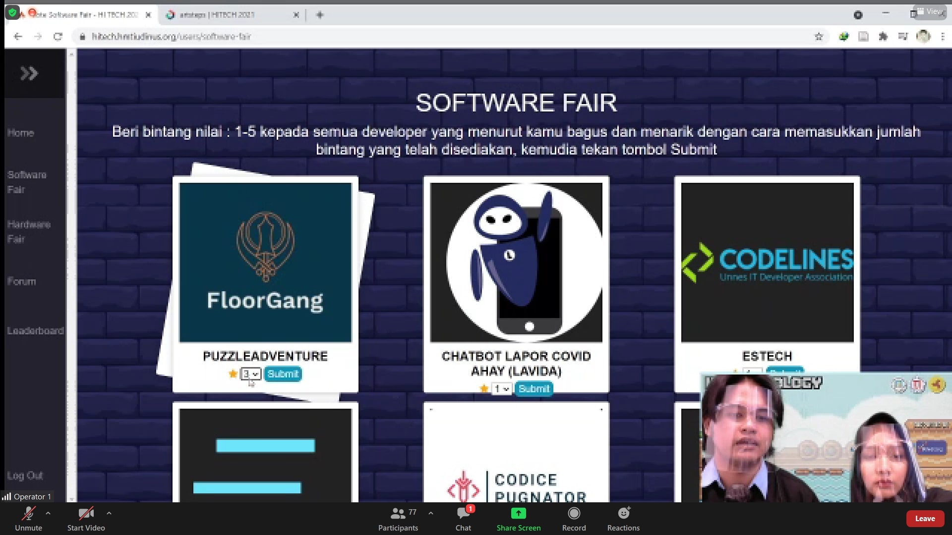 Pameran Software dan Hardware Fair